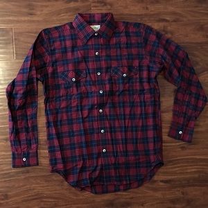 LL Bean | NWOT Made in USA Plaid Flannel Long Sleeve